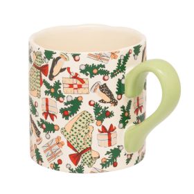 Cath Kidston Xmas Ditsy Shortie Mug